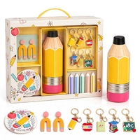 Nouveau produit 2026 – Bouteilles isothermes en acier inoxydable 304 en forme de crayon pour enfants, personnalisables en gros avec logo, idéales comme cadeau