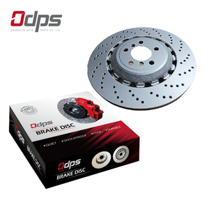 จานเบรกหน้า/จานเบรคระบายอากาศแบบเจาะและเจาะรู239มม. กันกระแทกไม่มีฝุ่นและทนทานต่อการเกิดสนิมสำหรับ <span class=keywords><strong>Lada</strong></span> - Product Image 2