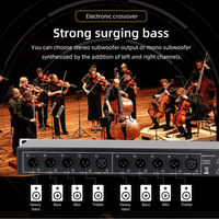 Prosesor Audio Digital Subwoofer Stereo Crossover Elektronik 4 Arah BHA 2/2/4 Harga Grosir Pabrik Partai Kecil logo