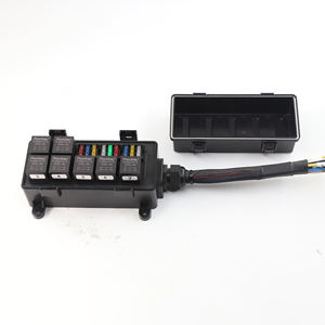 Boîtier de relais étanche 9 voies 12V avec kit de relais à 4 broches pré-câblé pour applications automobiles, marines, bateaux, Jeep, UTV - Product Image 2