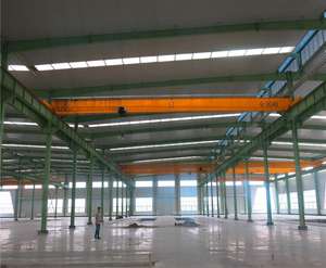 Pont roulant à poutre simple de style européen avec poutre de pont roulant 10 tonnes 16,5 mètres - Product Image 3