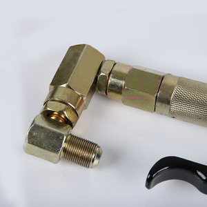 Gran oferta, cabezal de pistola de engrase, engrasador neumático de alta presión, boquilla de grasa, tubo de aceite, máquina de engrase eléctrica, accesorios - Product Image 2