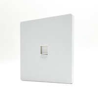 Prise murale A6 B1 avec certificat CE, ignifuge, borne en bronze, pour installation de câblage domestique et de bureau