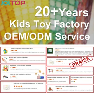 Wholesale Customizable OEM ODM Educational Magnet Building Block Sets DIY Kids Toys CPC ABS Tiles Packaged In Box