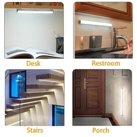 Détecteur de mouvement sans fil LED veilleuses chambre détecteur de lumière mur décoratif lampe escalier placard chambre allée lumière