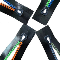 10 #   Fermeture éclair coulissante à extrémité fermée, étanche IPX8, 4,5 cm, en TPU, certifiée SGS, pour bottes, combinaisons de plongée, tentes, usage médical