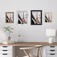 Harga Pabrik Grosir 12 Warna 5x7 6x8 8x10 11x14 16x20 12x16 Inch A3 A4 A5 Ukuran Kustom Bingkai Foto MDF Bingkai Gambar Kayu