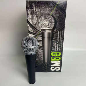 Nuevo Micrófono Profesional de Grabación <span class=keywords><strong>Sm58</strong></span> 2026, Material Metálico de Alta Calidad, Micrófono Dinámico SM58S con Cable para Karaoke - Product Image 1