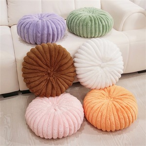 Oreiller <span class=keywords><strong>rond</strong></span> de taille de citrouille canapé de salon roues à volants futon oreiller et <span class=keywords><strong>coussin</strong></span> - Product Image 2