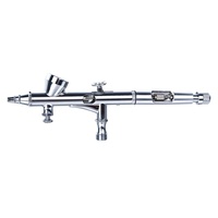 Kit aérographe double action en cuivre avec gobelets à gravité de 22cc, 7cc, 5cc et buses de 0,2/0,3/0,5 mm pour tatouage aérographe en Chine