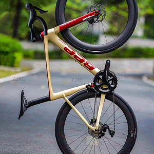 Vélo de route aérodynamique BeeBIKE SLR01 entièrement en carbone avec groupe Shimano 105 R7120 2x12 vitesses, guidon en carbone léger de 7,8 kg - Product Image 6