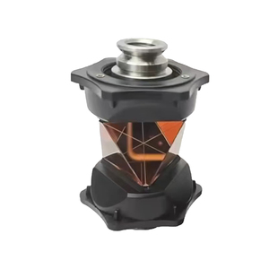 Prisme d'angle cubique 360° ATP1 pour station totale, accessoire d'instrument de topographie, en aluminium et verre, forme octogonale, noir, garantie 1 an - Product Image 1