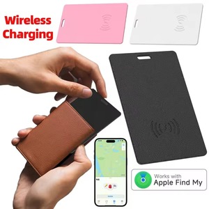 New <strong>GPS</strong> Bluetooth Device Wireless Charging <strong>Location</strong> Smart Anti-loss Tag Wallet Tracking Card Ultra-thin for iPhone <strong>Find</strong> My App - Product Image 3
