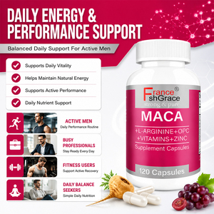 Cápsulas de Raíz de Maca Premium, Fórmula Estimulante de Energía para Adultos, Mejora la Fuerza Masculina, Suplemento de Maca, Pastillas para Agrandar el Pene - Product Image 6