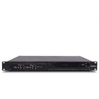 Amplificateur numérique stéréo professionnel XTUGA D8002 haute puissance 800W à 2 canaux avec sortie CC, boîtier métallique pour scène et karaoké