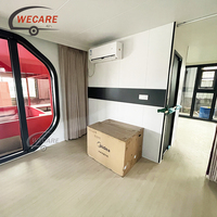 WECARE 5.5*3.3*2.4m capsule maison espace commercial capsule lit maison capsule espace capsule mobile home