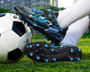 Chaussures de football blanches pour jeunes, respirantes, pour futsal, avec lacets réglables, pour l'entraînement, pour garçons et filles - Product Image 4