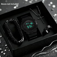 Montre électronique minimaliste de style coréen, bracelet en silicone, verre minéral, affichage numérique, best-seller pour enfant LW021