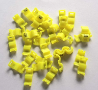 Diamètre 2.7mm/3mm/4mm/4.5mm/5mm Clip en plastique anneau ouvert identification oiseau anneau oiseaux jambe suivi anneau