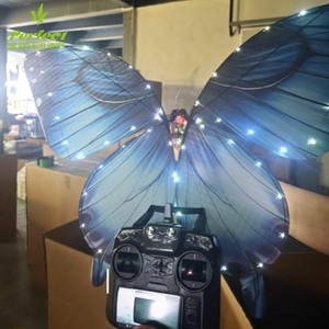 Drone Papillon Lumineux Bionique pour Cérémonie <span class=keywords><strong>de</strong></span> <span class=keywords><strong>Mariage</strong></span>, Festival <span class=keywords><strong>de</strong></span> Musique, Spectacle Scénique, Fête, Banquet, Décoration <span class=keywords><strong>de</strong></span> Fond, Accessoire Scientifique - Product Image 2