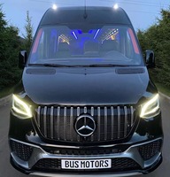 Calandre avant modifiée de haute qualité pour Mercedes-Benz Classe V (W447) 2016-2022, installation facile