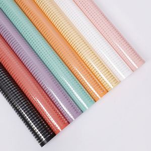 Papier d'emballage pour fleurs de luxe, 58*58cm/pièce, motif à petits pois imprimé, papier d'emballage OPP imperméable pour fleuriste - Product Image 1