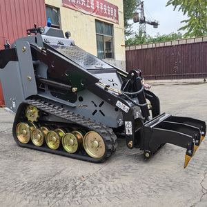 <span class=keywords><strong>Mini</strong></span>-chargeuse compacte sur chenilles en caoutchouc HAIJU, directement de l'usine, avec pompe italienne, hauteur de travail 2580 mm, débit du système de travail 45 L/m - Product Image 4