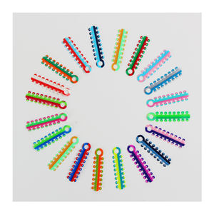 OT001D Zogear doppio colore in lattice libera legatura ortico dentale, fascia elastica ortodontica - Product Image 5