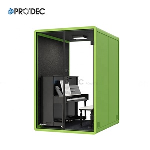 Cabina Insonorizada <span class=keywords><strong>Prodec</strong></span> Mejorada para Reducción de Ruido, Cabina de Música Insonorizada para Piano, Batería, Estudio u Oficina - Product Image 1