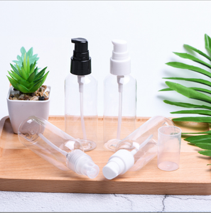 Lusso 80ml contenitori riutilizzabili in plastica per animali domestici da viaggio vuoti per articoli da toeletta lozione Shampoo fondotinta sieri disinfettante per le mani - Product Image 4