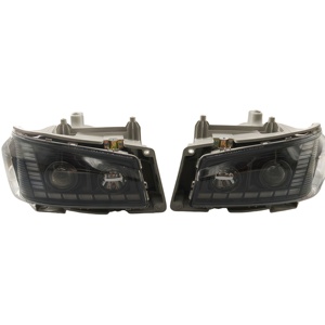 Pièces de système d'éclairage de camion de haute qualité, phares LED de camion gauche et droit WG9719720002 WG9719720001 pour Sinotruk HOWO - Product Image 1