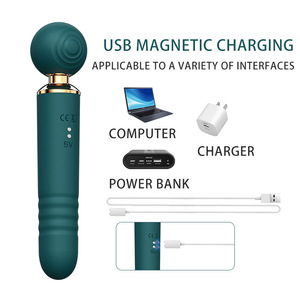 Nuevo vibrador magia succión empuje vibrador consolador G punto lesbiana masaje japonés varita vibrador para mujeres - Product Image 2