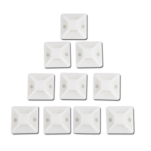 20*20mm Chinamanufacture Cheap Newlec Supports d'attache de câble adhésifs comprenant des coussinets collants - Product Image 6