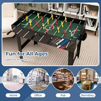 Table de jeux multifonction pliable et portable : baby-foot, billard, hockey de table, ping-pong pour adultes, enfants, familles et salles de jeux