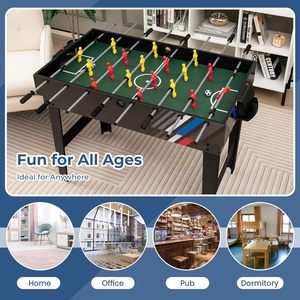 <span class=keywords><strong>Mesa</strong></span> de Juego Multifuncional Plegable y Portátil: Futbolín, Billar, Hockey de <span class=keywords><strong>Mesa</strong></span>, <span class=keywords><strong>Ping</strong></span> <span class=keywords><strong>Pong</strong></span> para Adultos, Niños, Familias y Salas de Juego - Product Image 4