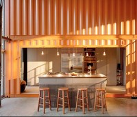 Maison conteneur légère en acier extensible, Villa préfabriquée pliable, Design moderne, Utilisation en parc, Garde-maison, Cabine de surveillance, Toilettes