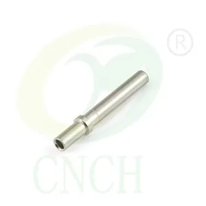 Piezas de torno cilíndricas de terminal de PIN hembra de cajero automático de, aptas para conector Deutch, rango de calibre de cable 22-20AWG