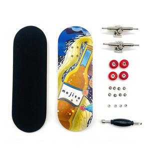 <span class=keywords><strong>Mini</strong></span> Skateboard à <span class=keywords><strong>Doigts</strong></span> en Bois, Skateboard à <span class=keywords><strong>Doigts</strong></span> <span class=keywords><strong>pour</strong></span> Enfants, Jouet - Product Image 3