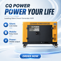 Groupes électrogènes diesel silencieux à démarrage automatique 2-4 cylindres 10KW 12KW 15KW 18KW 20KW 25KW 12KVA 15KVA 18KVA 20KVA avec ATS AVR