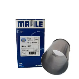 Original MAHLE Diesel Engine 6BD1 1-11261242-0 Cylinder Liner For Engine ISUZU Excavator Spare Parts