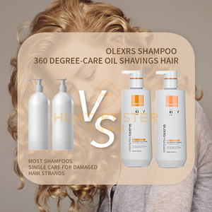 Champú y Acondicionador OLEXRS con Aceite <span class=keywords><strong>de</strong></span> Argán Orgánico y Biotina, Set <span class=keywords><strong>de</strong></span> Lujo para Reparar el Cabello Rizado y Dañado, Venta al Por Mayor - Product Image 6