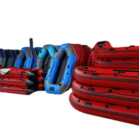 Bateau à rames gonflable en caoutchouc PVC fPVC Hypalon Kaboat de sauvetage
