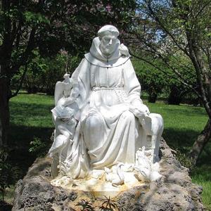 Gran jardín al aire libre decoración <span class=keywords><strong>San</strong></span> <span class=keywords><strong>Francisco</strong></span> de Asís estatua - Product Image 2