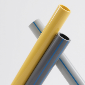 Prezzo all'ingrosso UPVC tubo di scarico parete solida silenziatore a spirale flessibile ad alta pressione tubo di scarico fabbricato con materiale PE - Product Image 1