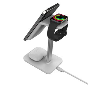 <span class=keywords><strong>Meilleur</strong></span> <span class=keywords><strong>prix</strong></span> chargeur sans fil rapide pour <span class=keywords><strong>Airpods</strong></span> pour iwatch Station de charge sans fil magnétique <span class=keywords><strong>3</strong></span> en 1 pour iphone 15 - Product Image 3