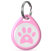 Proveedor Directo Placa de Identificación de Lujo Duradera de Epoxi para Mascota Perro Gato Lista para Usar con Huella de Animal para Collares Correas Arneses Sencillos