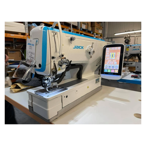 Tout nouveau bon état Jack JK-T1790G informatisé bouton <span class=keywords><strong>Machine</strong></span> à <span class=keywords><strong>coudre</strong></span> automatique coupe-fil oeillet <span class=keywords><strong>Machine</strong></span> à <span class=keywords><strong>coudre</strong></span> - Product Image 1