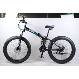 Bicicleta de Nieve de Alta Calidad con Suspensión Delantera, Plegable, de Acero, Buen Precio, para Adolescentes, Todoterreno - Product Image 1