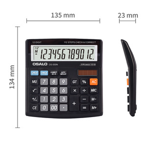 Chuyên Nghiệp 12-Chữ Số Đa-Chức Năng Khoa Học Máy Tính Cho OS-555N Giá Rẻ Năng Lượng Mặt Trời + Pin Powered Thiết Bị Văn Phòng Thực hiện - Product Image 5