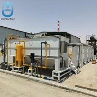 Équipement de traitement des eaux usées 150-400m³/jour, intégré et préfabriqué, conçu pour les eaux de drainage des décharges, les eaux de lavage des usines de palmier et du plastique